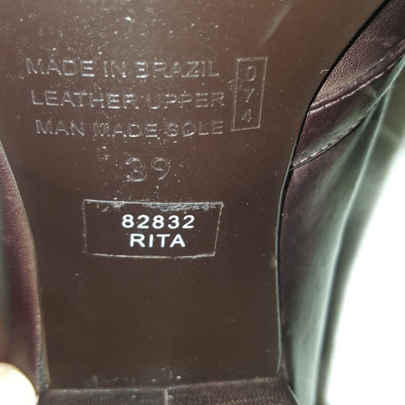 Rita..💯Leather Shoes👠👠💞 size 39 - Picture 8 of 8